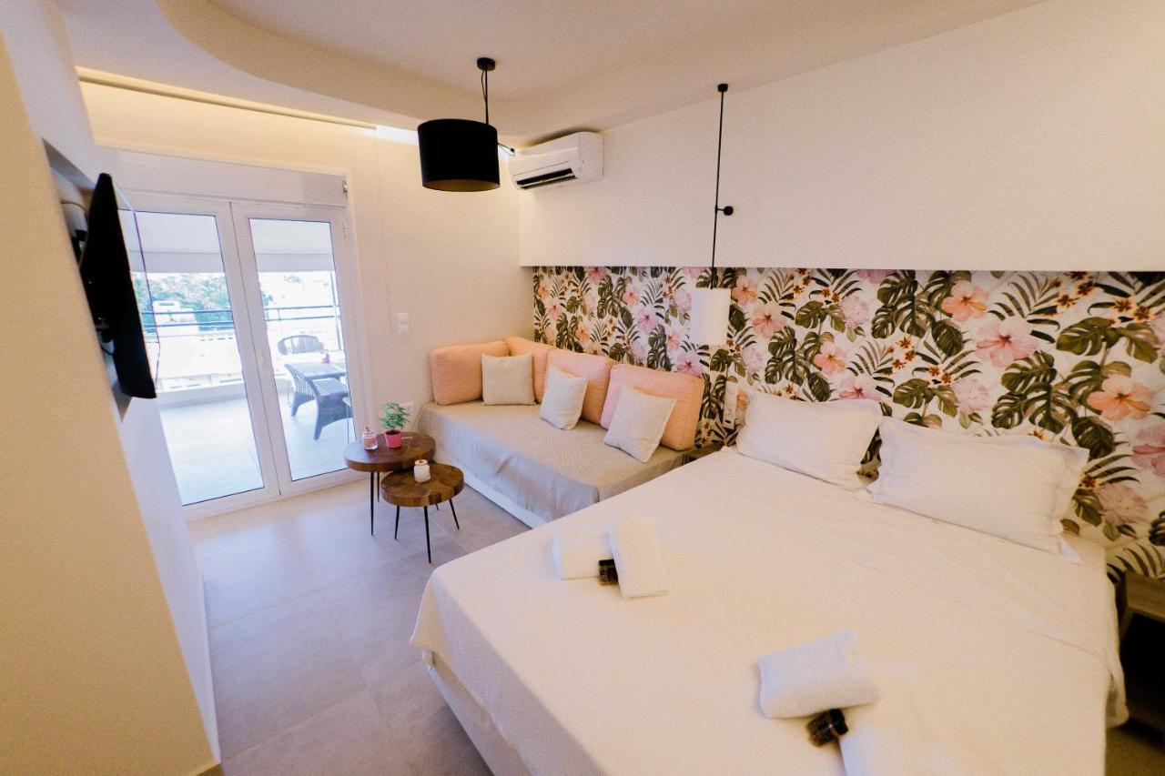 Loutraki Pinky Pearl Apartment Ngoại thất bức ảnh